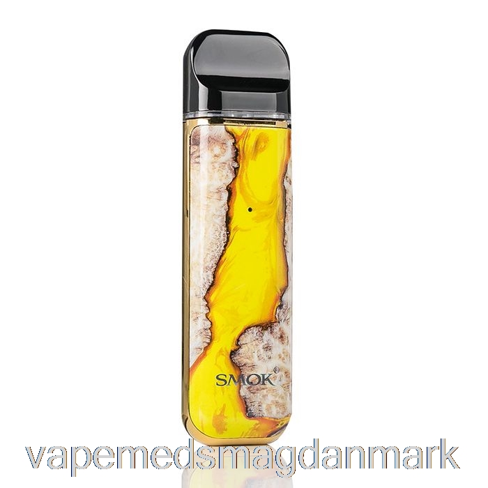 Vape Med Smag Smok Novo 2 25w Pod System Gult Stabiliserende Træ